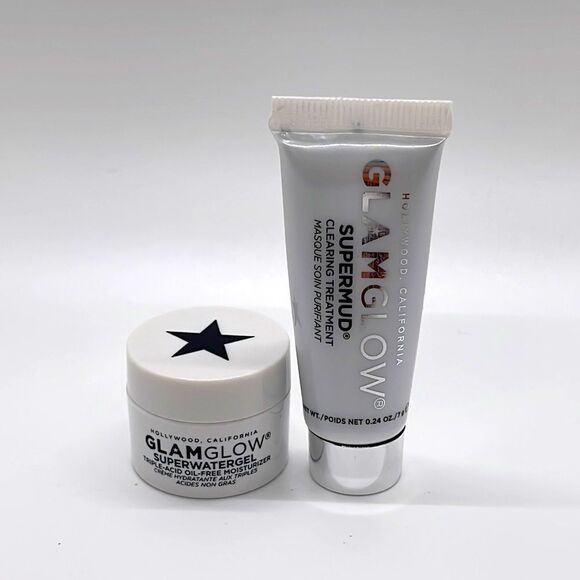 NWT GLAMGLOW Supermud & Superwater Combo - Picture 2 of 3